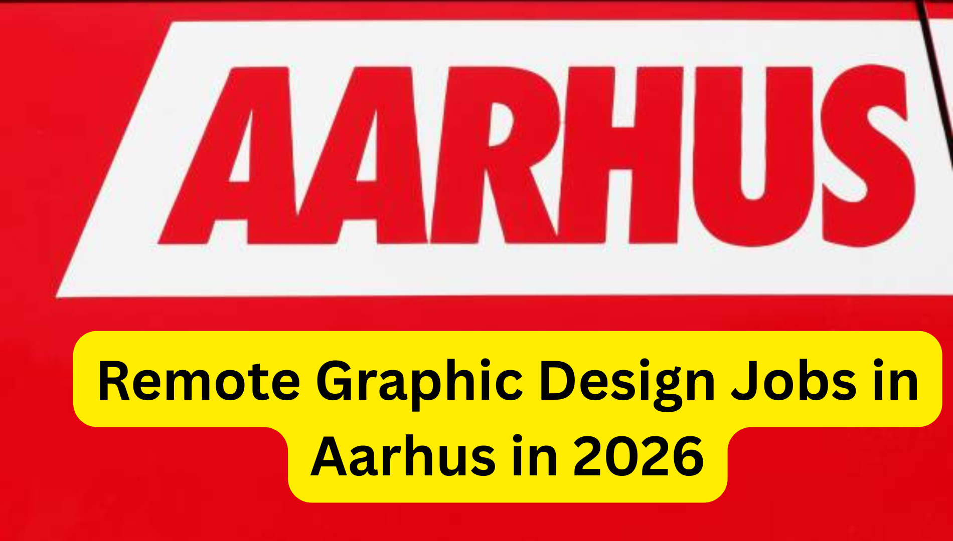 Remote Graphic Design Jobs in Aarhus in 2026